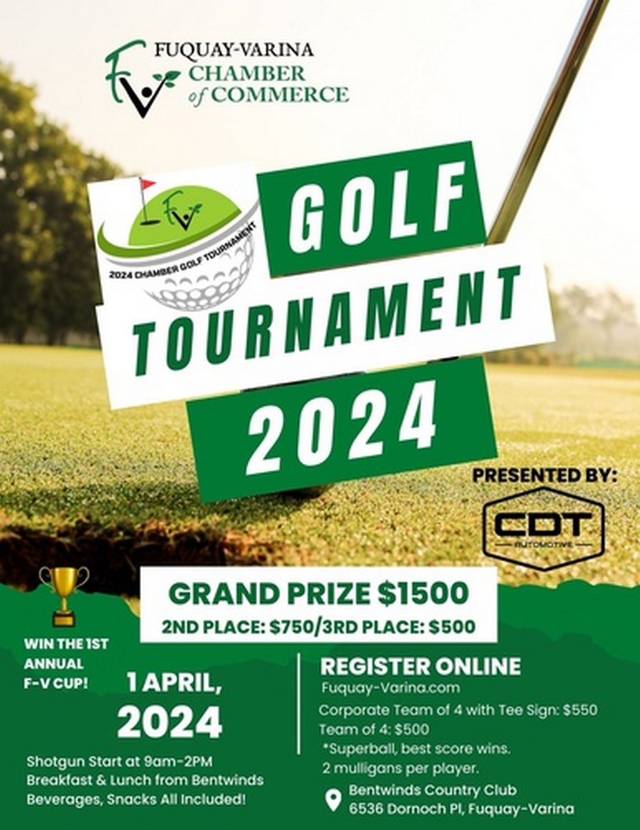 2024 FuquayVarina Chamber Golf Tournament Apr 1, 2024